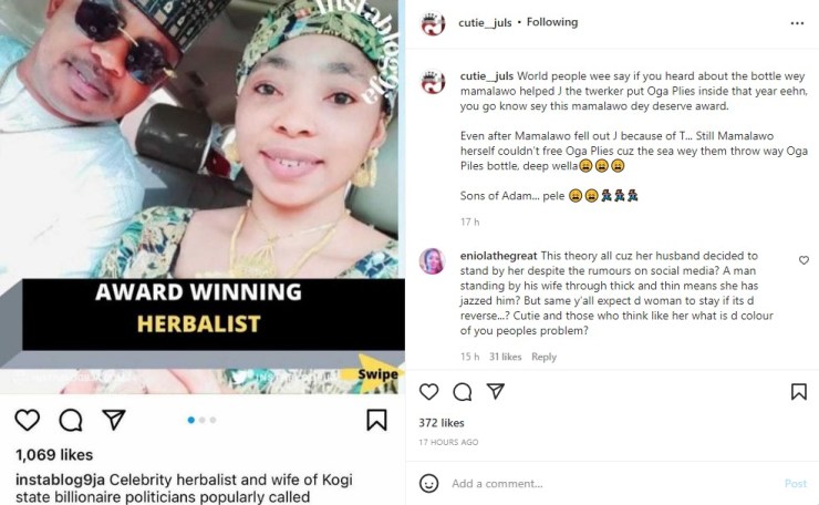 Janemena Accused Of Using Herbalist To Trap Her Husband, Andre Plies With Charms