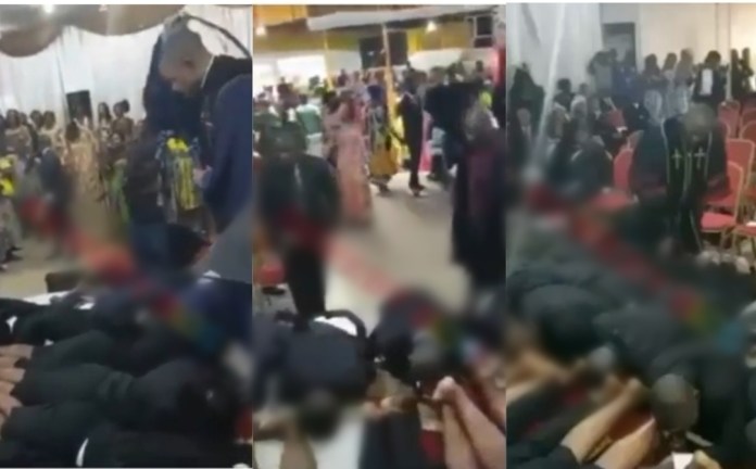 Pastors Flog Church Members On Alter With Belt During Deliverance Service [Video]