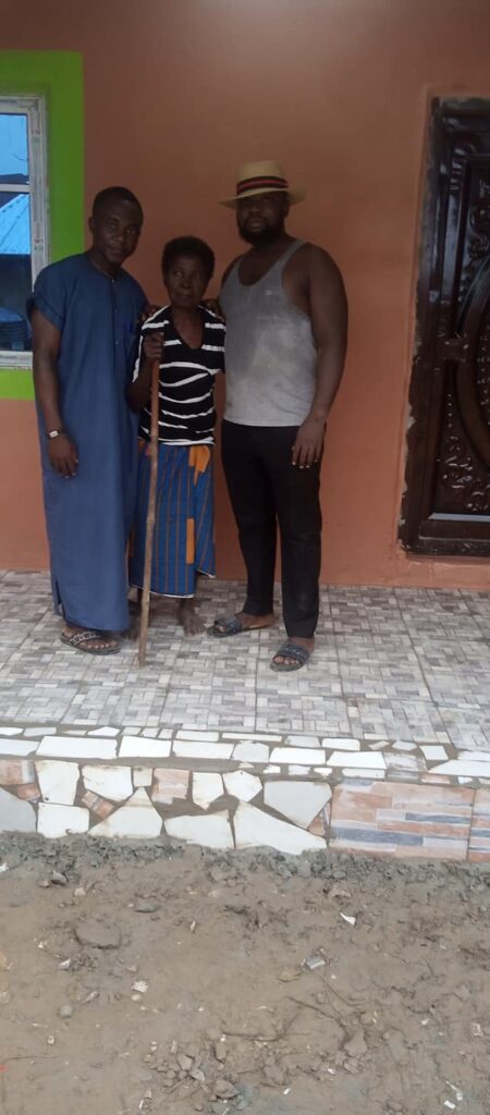 Policewoman Builds Beautiful House For Poor Widow Living In Mud Hut In Ebonyi