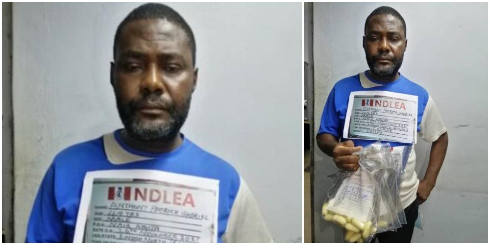 Spain-Bound Drug Trafficker Arrested With 96 Pellets Of Cocaine At Abuja Airport