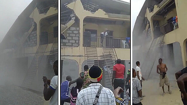 10 Dead, Many Trapped As Salvation Ministries Church Building Collapses In Asaba