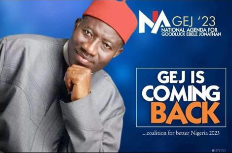 2023 Presidency: Goodluck Jonathan's Presidential Campaign Poster Emerges Online