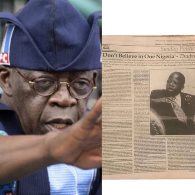 APC northern group takes Tinubu up on his “I don’t believe in one Nigeria” interview decades ago