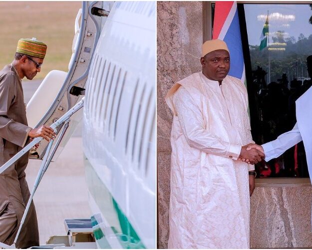 Buhari Flies To Gambia For President Adama Barrow’s Inauguration On Wednesday