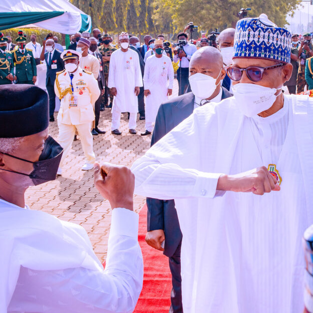 Buhari, Osinbajo, Lawan, Gbajabiamila, Others Attend 2022 Armed Forces Remembrance Day In Abuja (Photos)