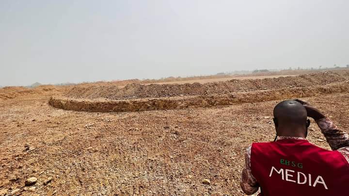 Governor Umahi Inspects Ongoing Construction Of Ebonyi Olympic Stadium [Photos]