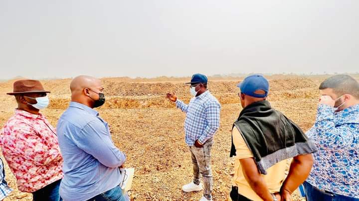 Governor Umahi Inspects Ongoing Construction Of Ebonyi Olympic Stadium [Photos]