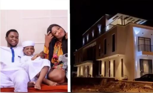 Music Producer, Spellz And Wife, Hadiza Dije Build A House In Lagos (Photo)