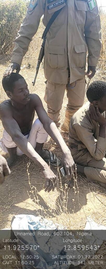 Nigerian Army Arrests Boko Haram Terrorists Collecting Taxes In Borno [Photos]