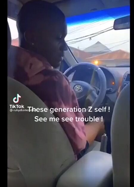 Nigerian Mother And Son Engage In Argument Over Who Sits At the Front Seat of The Family Car (video)
