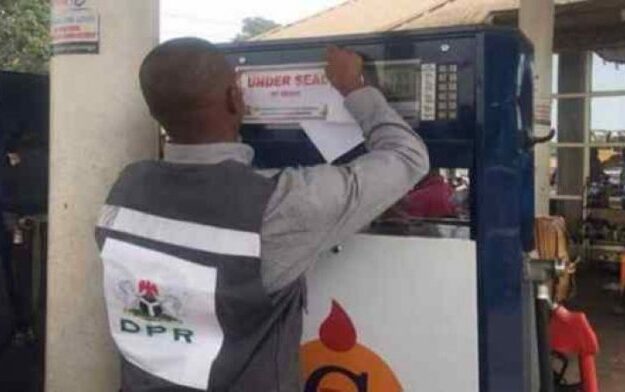 Petroleum regulatory authority seals filling stations