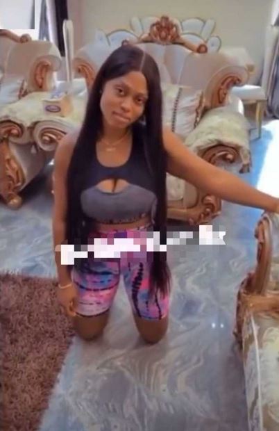 Please Stop Buying Bread For Me – Woman Goes On Her Knees To Beg Husband Over Addiction (Video)