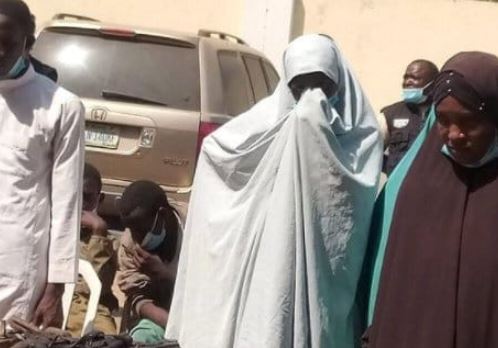 Police Arrest Woman Who Supplies Her Daughters, Other Women To Bandits For S3x In Kaduna (Video)