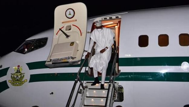 President Muhammadu Buhari Arrives Kaduna For Two-day Official Visit (Photos)