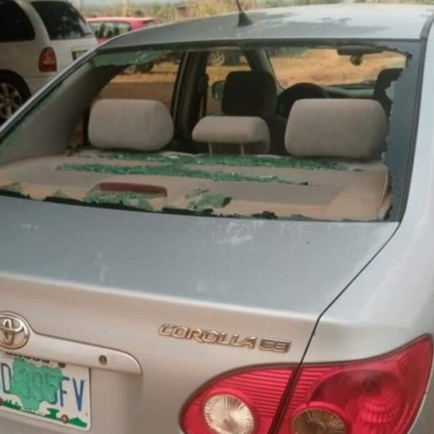 Shock As Student And His Mum Hire Thugs To Attack Teachers, Vandalise Car In Ogun School