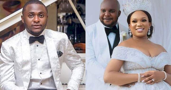 Ubi Franklin Reacts As His Baby Mama, Sandra Iheuwa's Marriage Crashes After 5 Months
