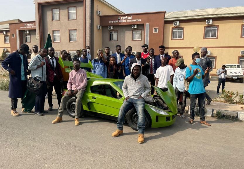 UNIJOS Student ‘Builds’ Mini Sports Car For His Final Year Project [Photos/Video]