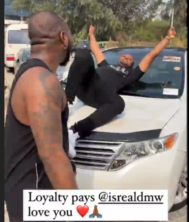 Davido's Loyal Aide, Isreal DMW Crashes New Car Bought For Him By The Singer [Video]