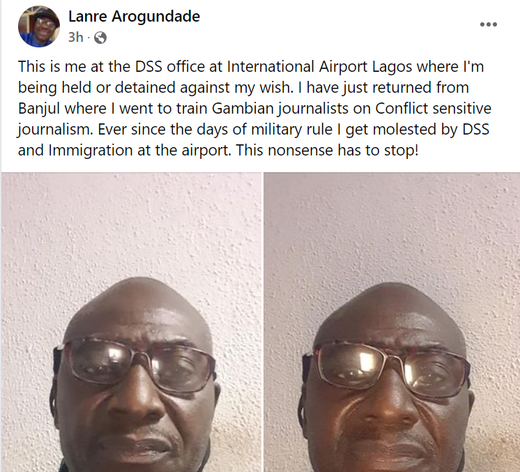 DSS Detains IPC Director, Lanre Arogundade At Lagos Airport