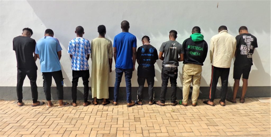 16 Exotic Cars Recovered As EFCC Arrests 120 Yahoo Boys In Ibadan, Enugu [Photos]
