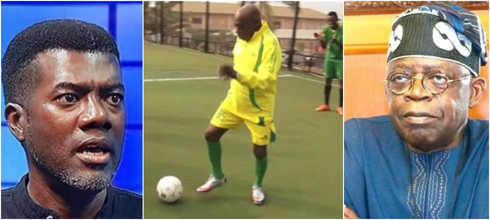 "Can You Dance And Play Football Like Obasanjo?" - Omokri Challenges Tinubu [Video]