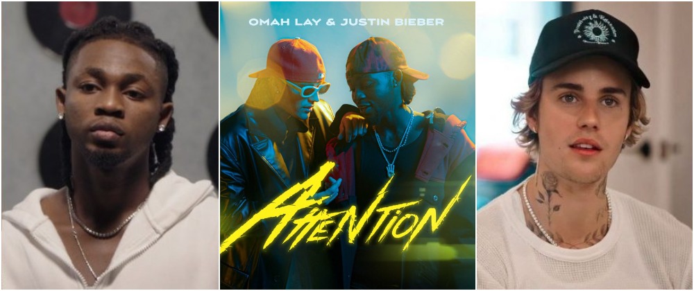 Omah Lay Features Justin Bieber On New Song 'Attention'