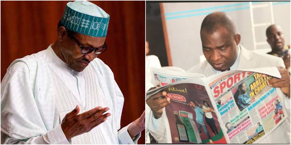 President Buhari Reacts As Founder Of Complete Sports, Sunny Ojeagbase Dies In US