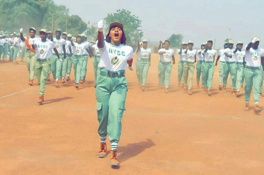 Two NYSC Corps Members Slump During Swearing-In Parade In Jigawa