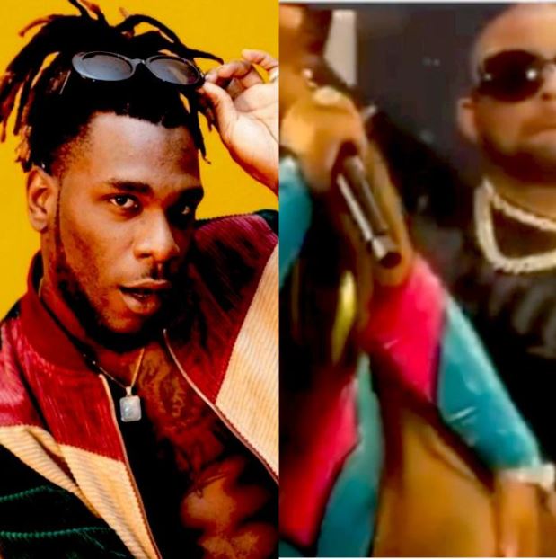Netizens roast Burnaboy after video of Steflon Don wildly grinding Sean Paul in Germany surface online (Video)