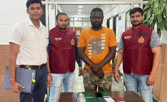 Nigerian National Arrested In India For Allegedly Supplying Fake Passports And Visas To Foreign Nationals