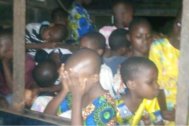 Over 50 children kidnapped, held inside church bunker in Ondo