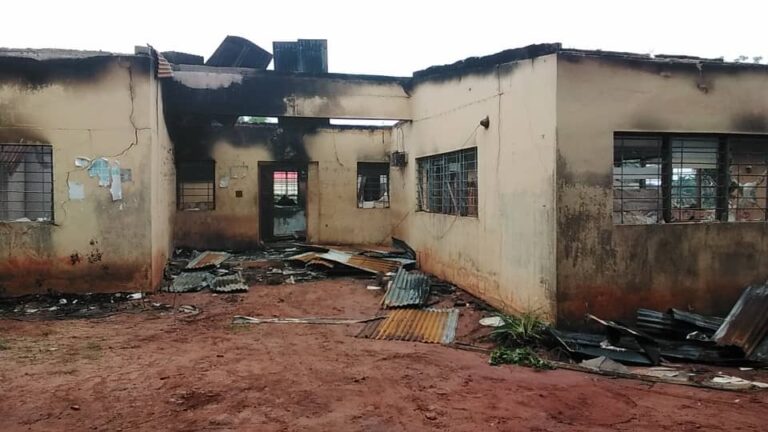 Over 700 Ballot Boxes Destroyed As Arsonists Set Ablaze INEC Office In Enugu [Photos] 5