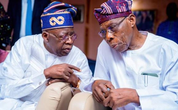 2023 Presidency: Tinubu meets Obasanjo behind closed Coors, keeps mum
