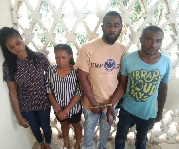 4 social media love scammers busted in Anambra.