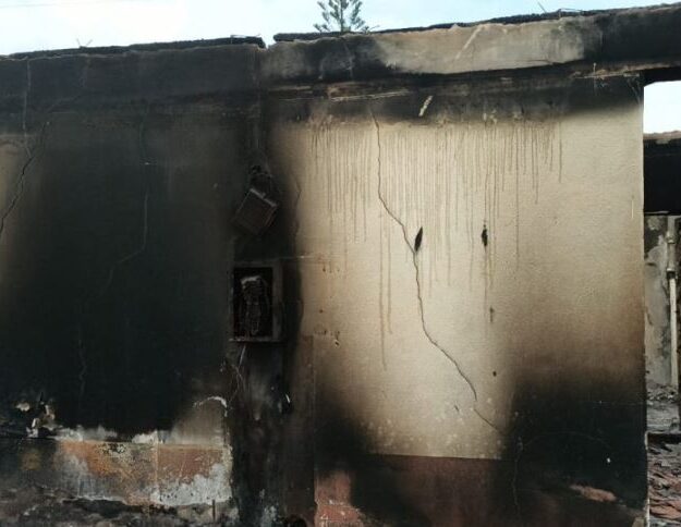 BREAKING: Fire Razes APC Chieftain’s Residence In Benue