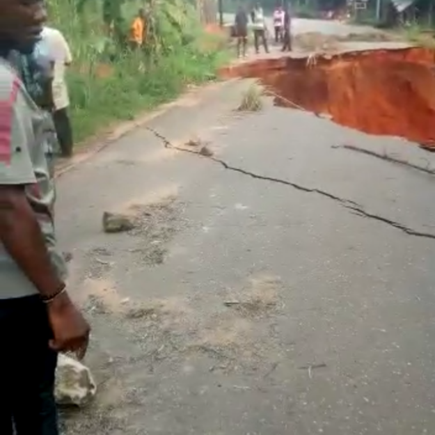 Erosion Cuts Off Road to Anambra Environment Commissioner’s Hometown