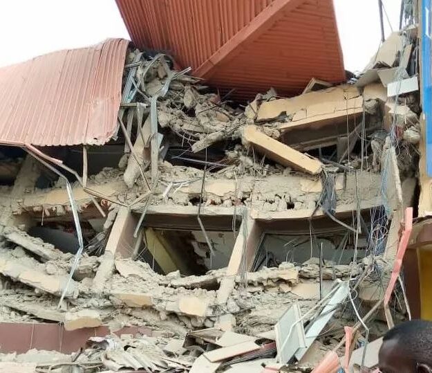 Oh No! Three Siblings Killed As Building Collapses In Kano