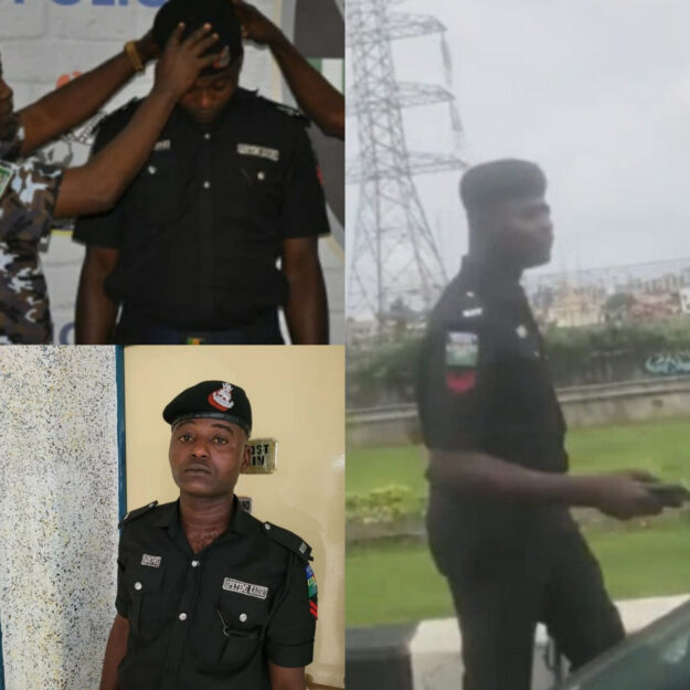 Police Dismisses Corporal Opeyemi Kadiri For Searching A Commuter’s Phone In Lagos (Photos/Videos)