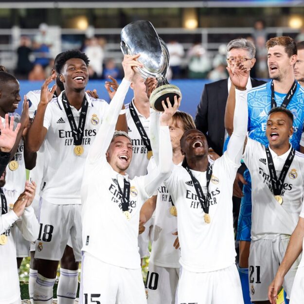 Real Madrid Beat Eintracht Frankfurt To Win Fifth UEFA Super Cup