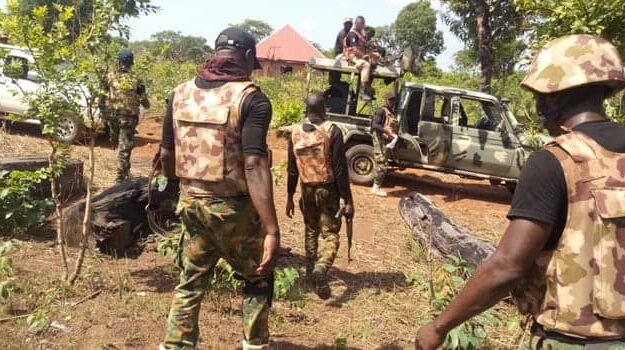 Troops clear camp of notorious bandit in Kaduna, recover 27 bags of fertiliser