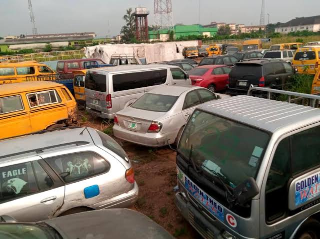 Auctioned/Impounded vehicles Lagos State