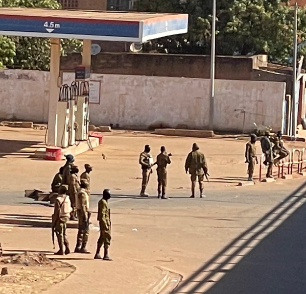 Coup scare: Soldiers take over major roads in Burkina Faso