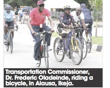 Lagos govt. set to boost non-motorised transport infrastructure
