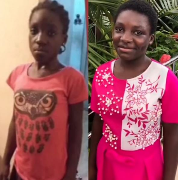 Nigerian Lady Shares ‘Before And After’ One-year Looks Of Her House Help (Video)
