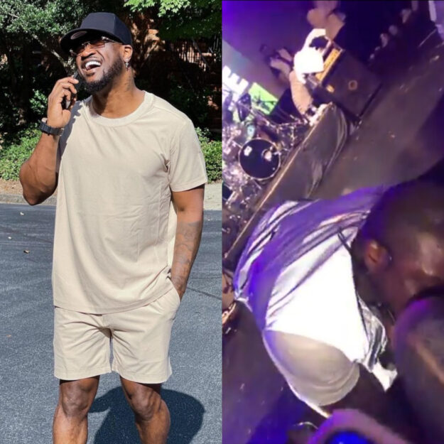 No One From My Family Is Complaining – Peter Okoye Reacts To Backlash He Received For Kissing A Fan On Stage