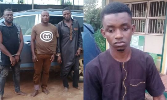 Ogun So-Safe Corps Nabs Four Armed Robbers With Stolen Car, iPhones, Others