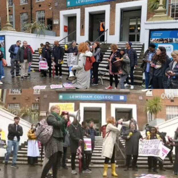 UK College Teachers Protest, Shut Down School Before Embarking On Three-Day Strike Over Poor Pay