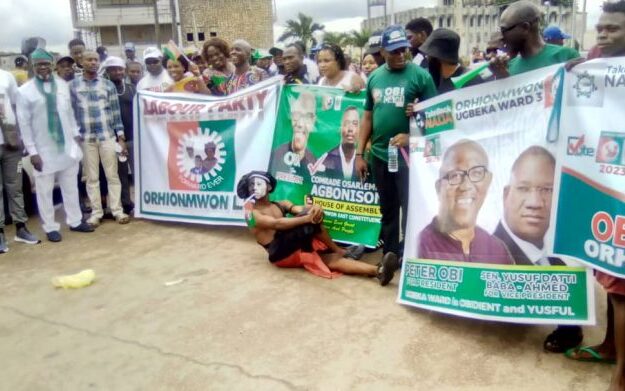 2023: Lockdown as obidients rally grids commercial activities in Benin City