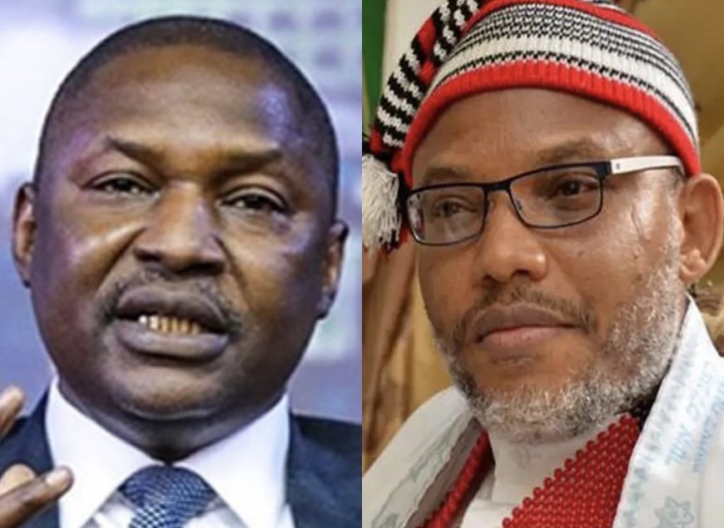 AGF Malami Reveals Why Nnamdi Kanu Won't Be Released Despite Court Ruling