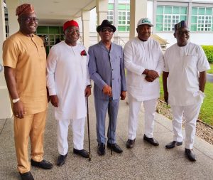 Ayu: Wike-G-5 PDP Governors in closed door meeting in Enugu